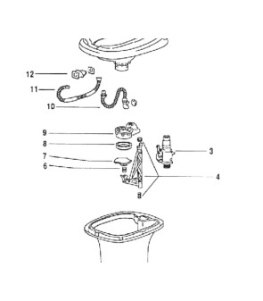 Actuator (high version) AQUA MAGIC 4 THETFORD 12479