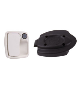 CERRADURA PORTON TRASERO EUROGARAGE STANDARD ZADI BLANCO