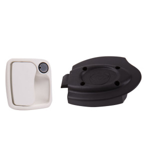 TAILGATE LOCK EUROGARAGE STANDARD ZADI WHITE