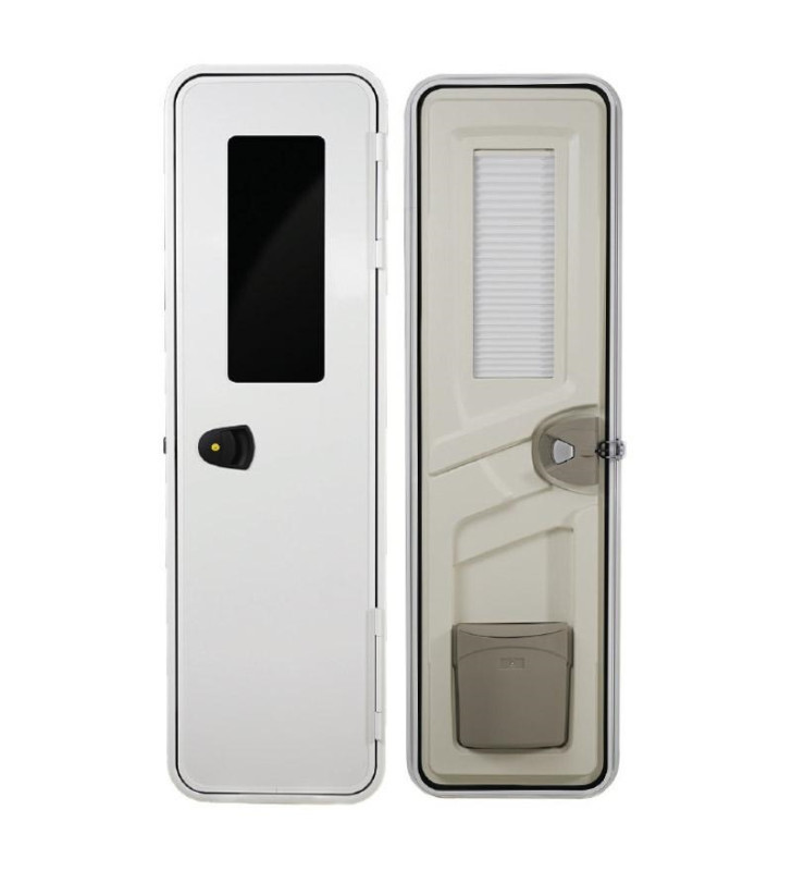 Porte avec fenêtre 1920 x 650 mm complète avec...