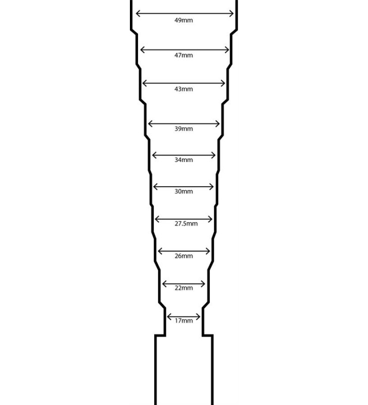 HABA Universal adapter for exhaust pipes