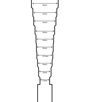 HABA Universal adapter for exhaust pipes