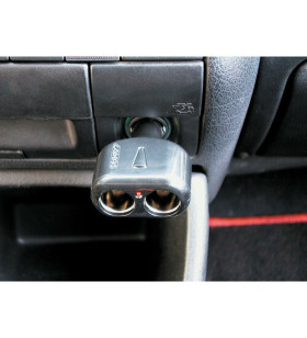 12/24V DOPPELTER ZIGARETTENANZÜNDERSTECKER 2