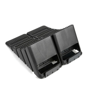 Paire de cales de roues DIN max 1000 kg LAMPA