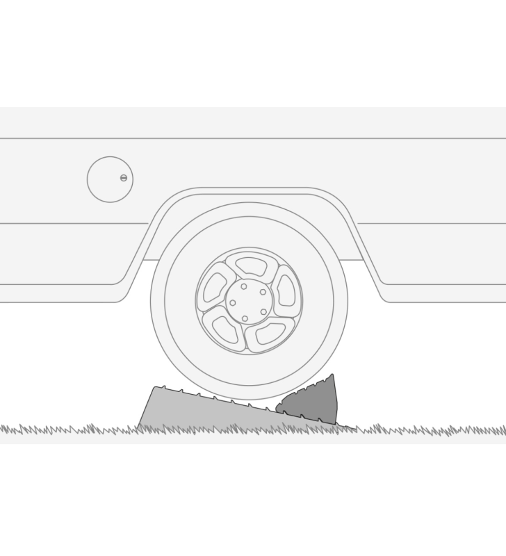 Chock Level Grey FIAMMA 2 pz. 97901-037