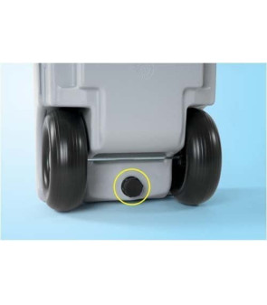 Roll Tank 23 W black water FIAMMA gray 02428A01-