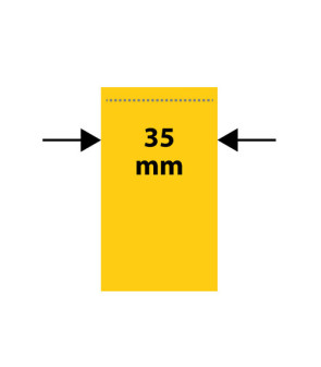 SET 2 RUBANS DE TENSION CLIQUET 2 CROCHETS AJ - 35CM X 5MT