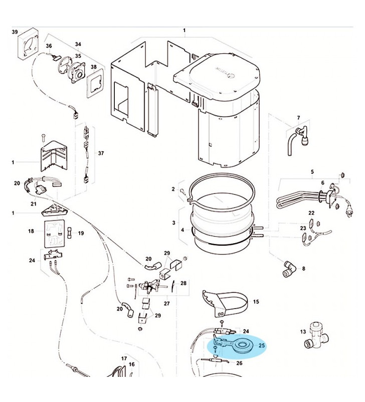 Burner for boiler series TRUMA 2-3...