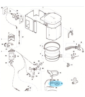 Burner for boiler series TRUMA 2-3 B10-B10S-B14-BN10-BN14