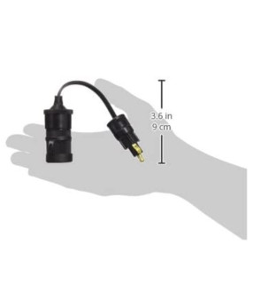 12V / 24V Einzelsteckdosenadapter mit DIN 8A 3mt Stecker