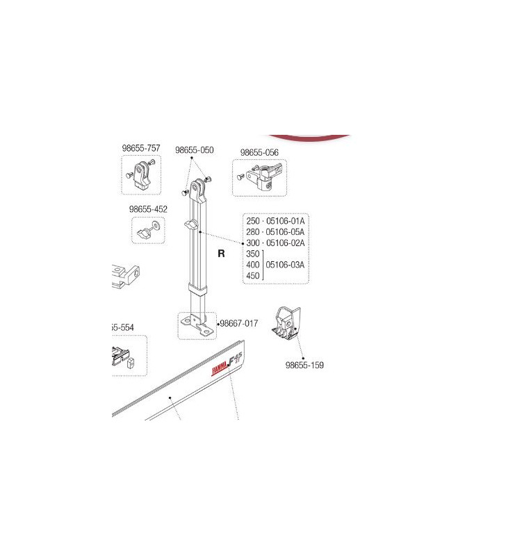 PALINA DX 350/450 VERANDA GRAY