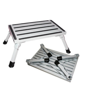 Gradino pieghevole 150 KG alluminio VITTORIA