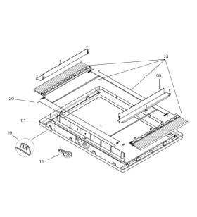 SET COPERTURE CORNICE INTERNA MIDI HEKI BG1524 2