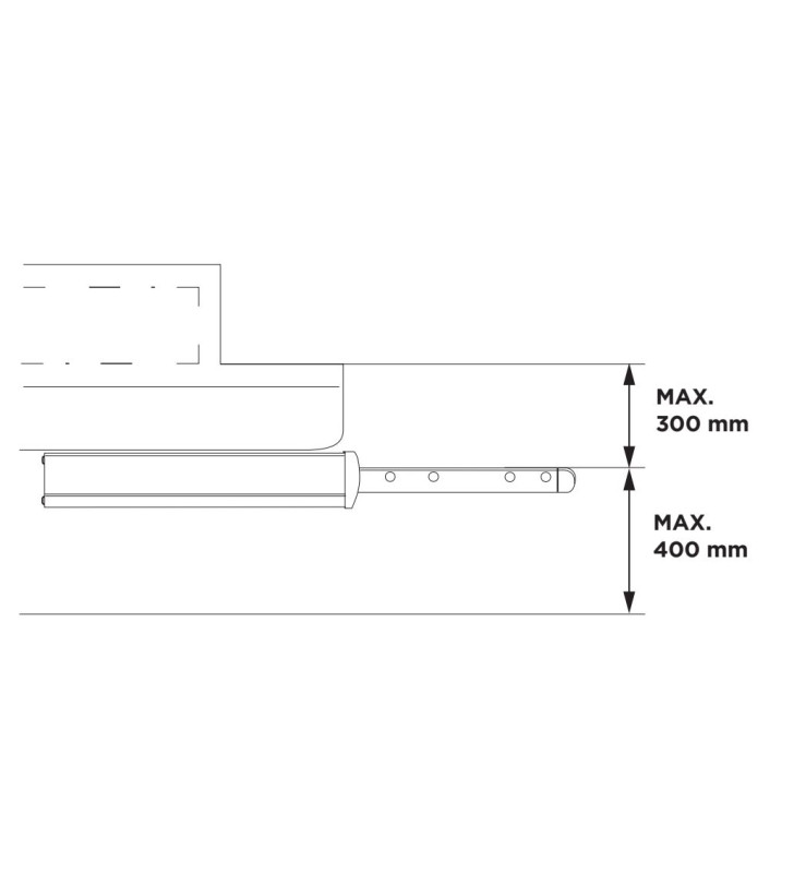 Step Thule Slide-Out Step G2 400 12 V - 301838