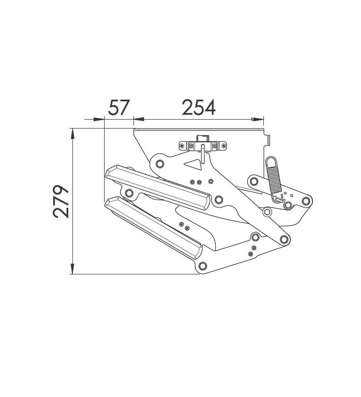 GRADINO ELETTRICO LIPPERT 10752L DOPPIO 660 mm