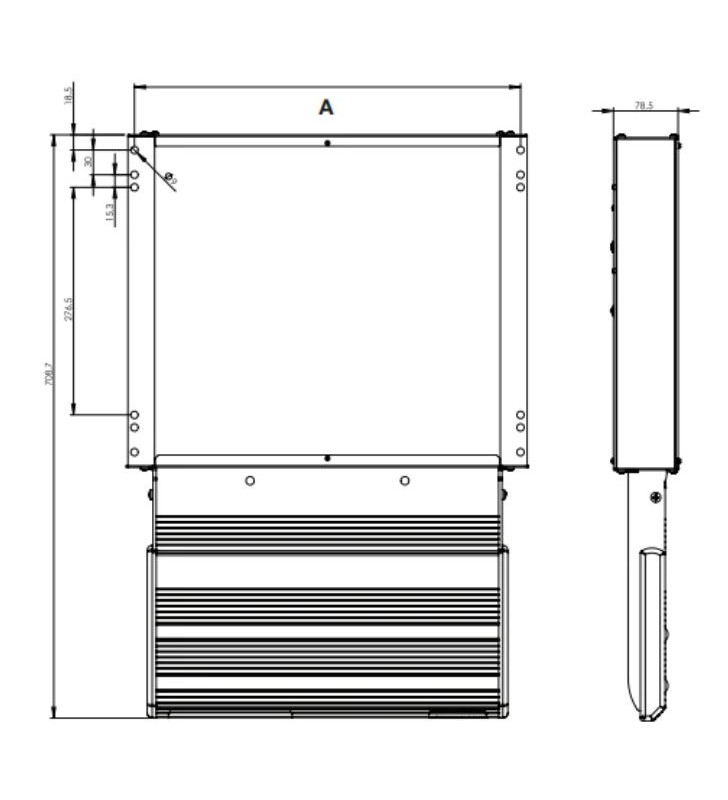 GRADINO ELETTRICO 1000 LIPPERT 10856 SLIDE OUT...
