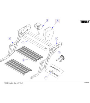 THULE Double Step Motor Cover - 1500600410