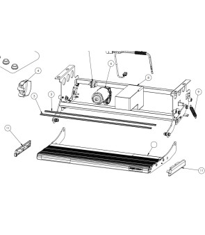 Gruppe Seitenwände rechts + links für PROJECT 2000 Stufe 12473, 10750, 10575
