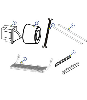 PROJECT 2000 step tension spring 12473, 10750, 10751, 10576