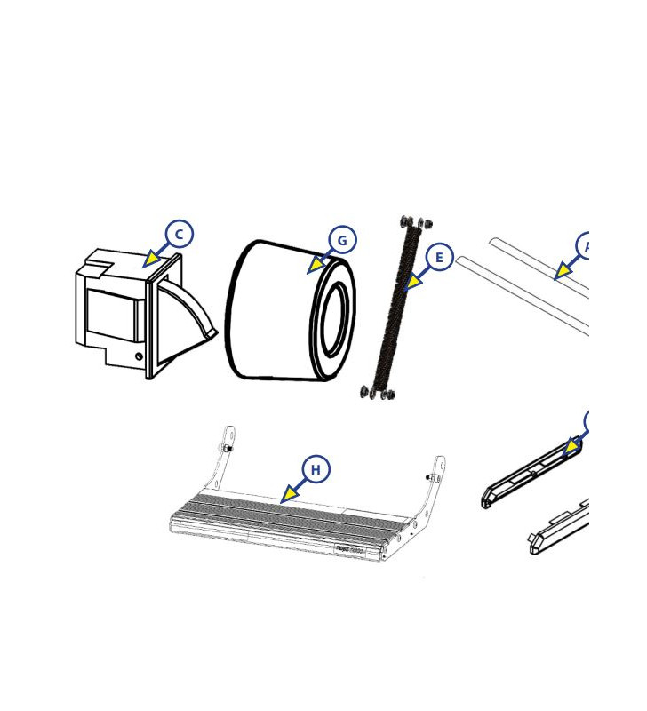NC closing limit switch for PROJECT 2000 step...