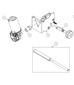 Elektromotor für 10570, 10574, 10575,10220 für PROJECT 2000 Stufen