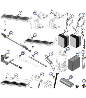 Riduttore con staffa gradino 10574 - 10576 DX PROJECT2000 prima 000154407