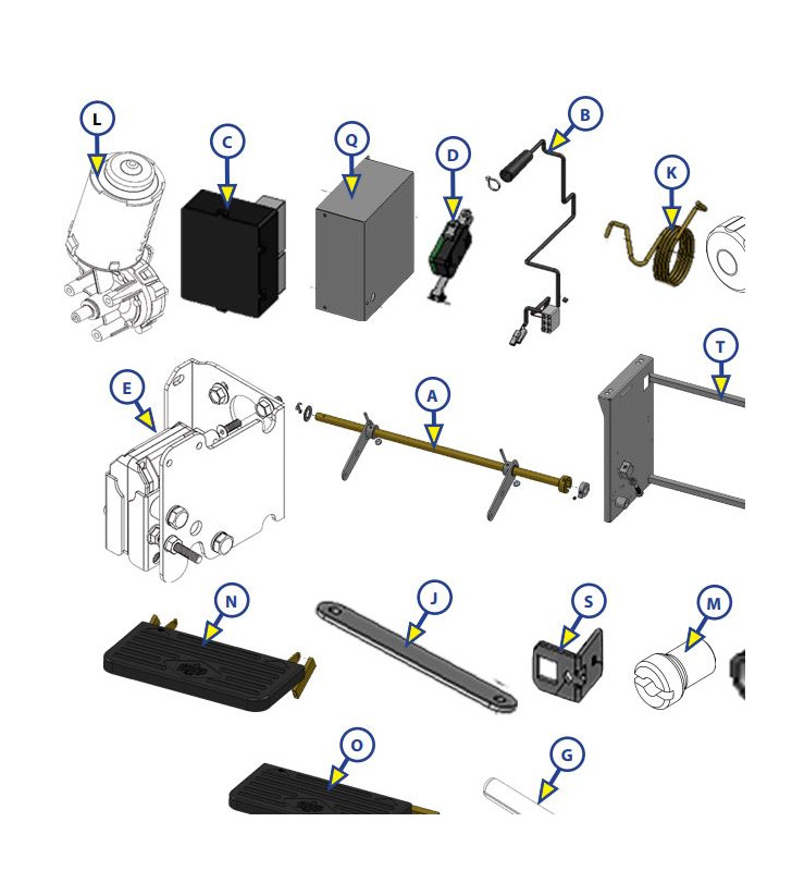 Reduzierstück + rechte Stufenhalterung 10570 -...