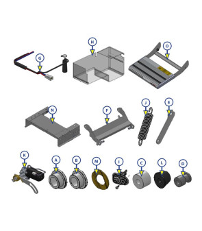 Unité moteur + Réducteur à paliers 10571 Projet 2000
