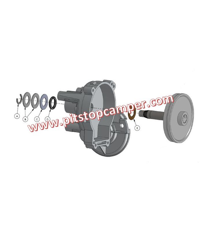 Engrenage pour moteur pas à pas 10750/10751...