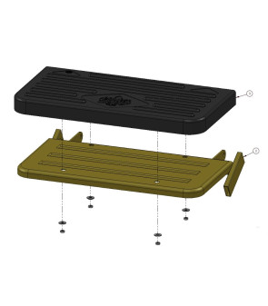 PLASTIC COVER FOR STEP PLATFORM 10570