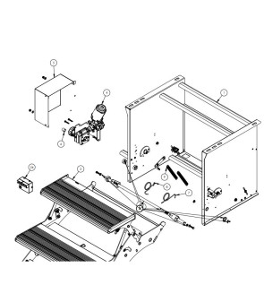 Paso Caja Motor Izquierda 10570, 10576, 10577 PROYECTO 2000