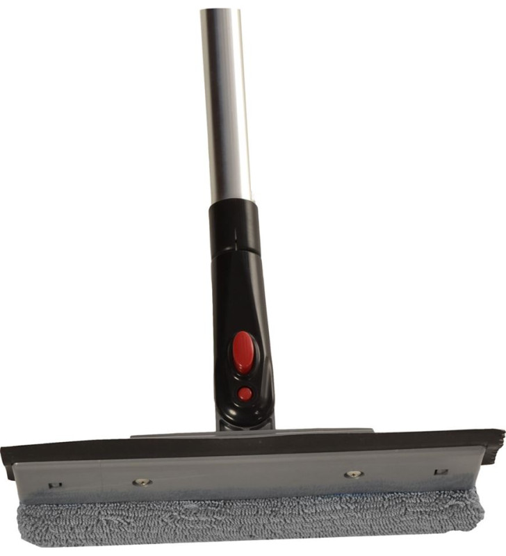 Telescopic revolving squeegee