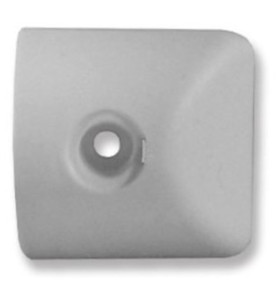 RIMOR - Terminal derecho redondo para perfil 34x12xR19