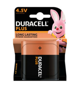 DURACELL PLUS POWER 4.5V ALCALINE PLAT