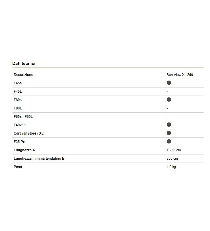 SUN VIEW XL260 2020 FLAMME
