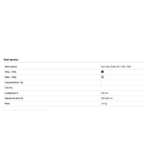 SUN VIEW SIDE F45-F70-F65 2020 FLAME 08185-01-