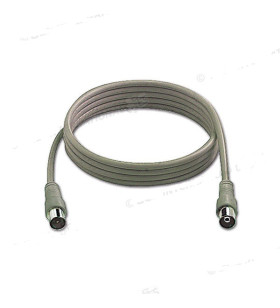 Coaxial extension plug / socket 2 meters