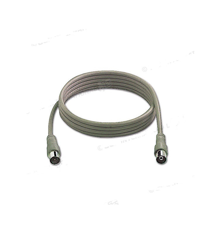 Fiche / prise d'extension coaxiale 2 mètres