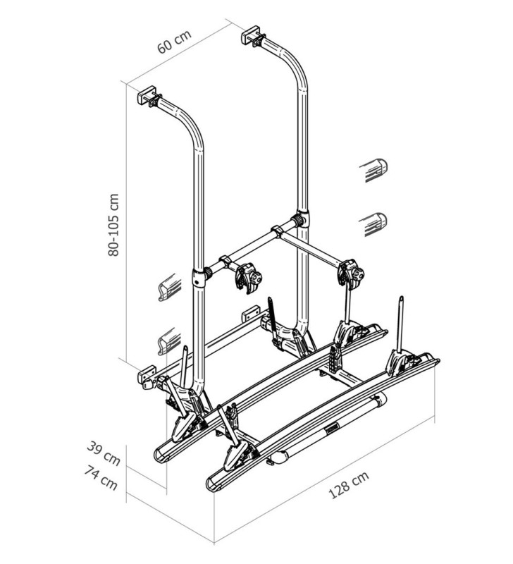 Thule Elite G2 Standard 2/4 Fahrradträger - 306560