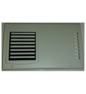 Cache-cheminée extérieur blanc COMBID 2