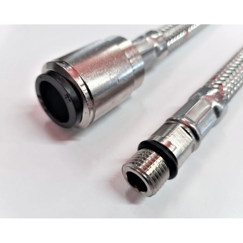 Pair of flex tubes with 12 mm JG connection for...