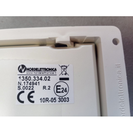 1350.334.02 - Panneau de commande en polycarbonate NE334 - TRIGANO