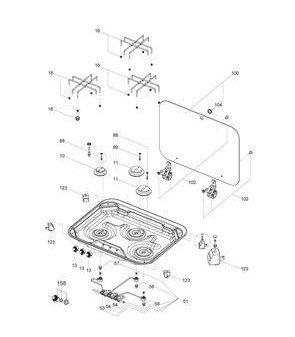 Kit Termopar 220 Mm Para Placa Dometic
