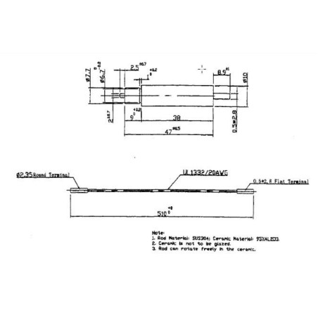 Piezo igniter with 15 kV glow plug