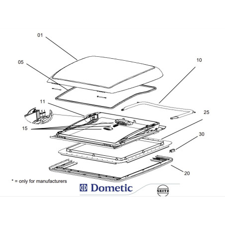 Lenkerschutz MINI HEKI PLUS und STYLE 40x40 - BG1726