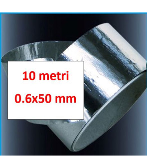 10 MT RUBAN BUTYLE + ALUM GRIS BONELLI B1 215 ALU 0,6x50