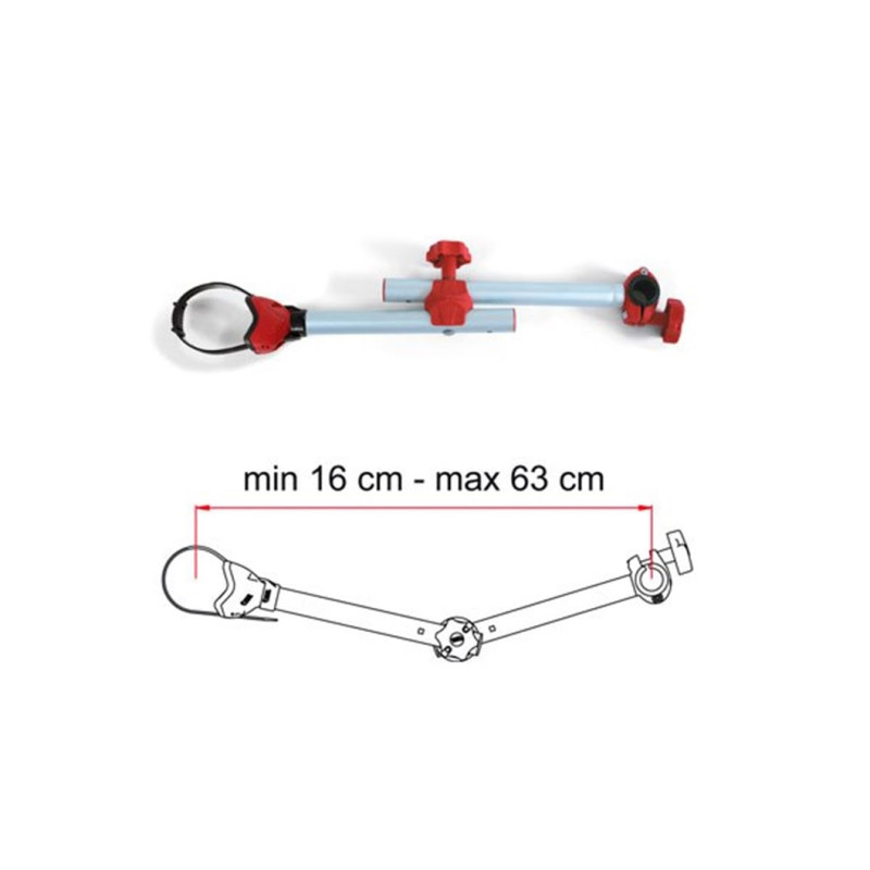 Bike-Block Pro D2 - Red 16/63 FIAMMA - 04133F01