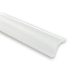 Tapa rosca perfil plastico 11mm blanco