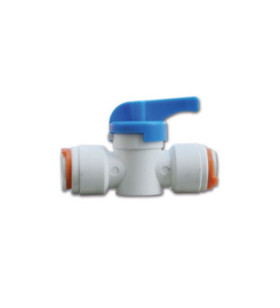 Raccordement droit Ø 12 mm avec robinet