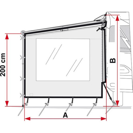 Flamme Côté W Caravanstore / F35 Pro